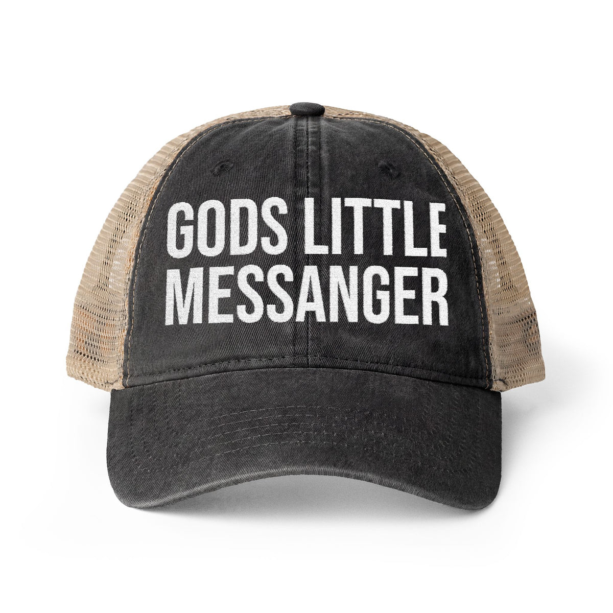 Infinity Hers TESS Women's Pigment-Washed Mesh Back Cap — "God's Little Messenger"