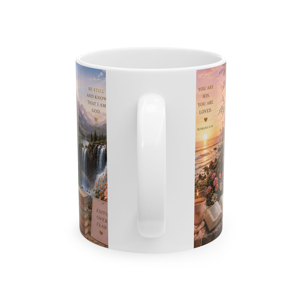 HealthHeaven Ceramic Mug — Inspirational Faith & Wellness Coffee Cup (11oz/15oz)