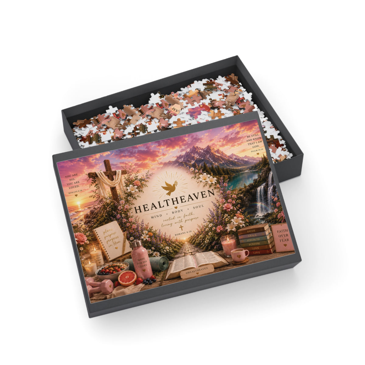 Faith & Serenity Jigsaw Puzzle — Healtheaven Inspirational 500/1000-Piece