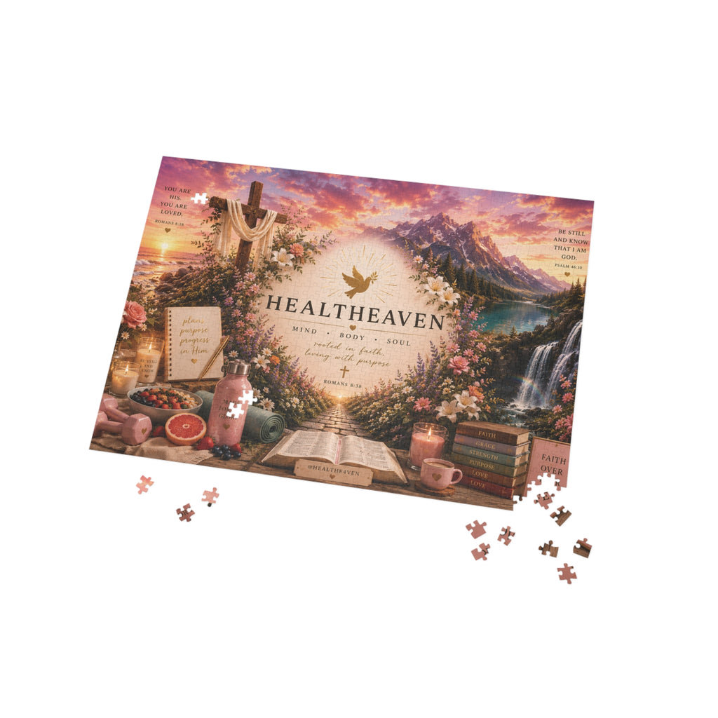 Faith & Serenity Jigsaw Puzzle — Healtheaven Inspirational 500/1000-Piece