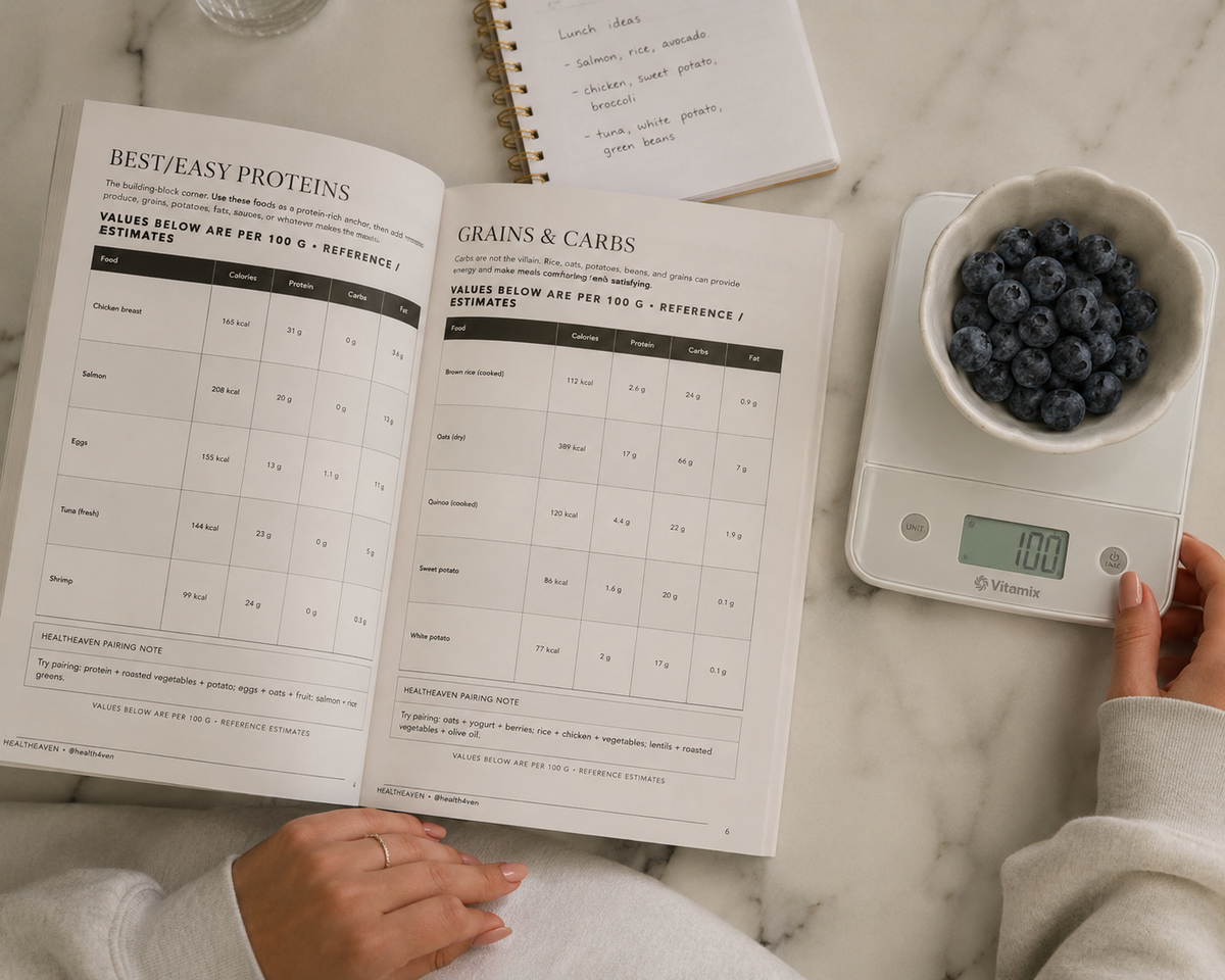 The 100 Gram Bible — Portion Size & Macro Reference Guide
