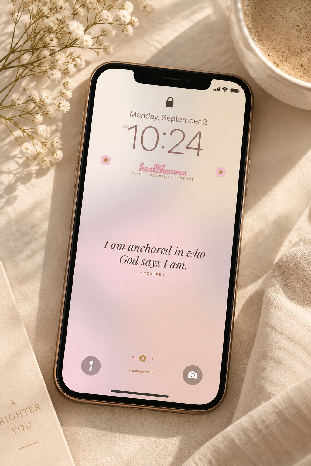 Anchored — 30 Daily Affirmation Wallpapers