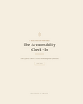 The Accountability Check In
