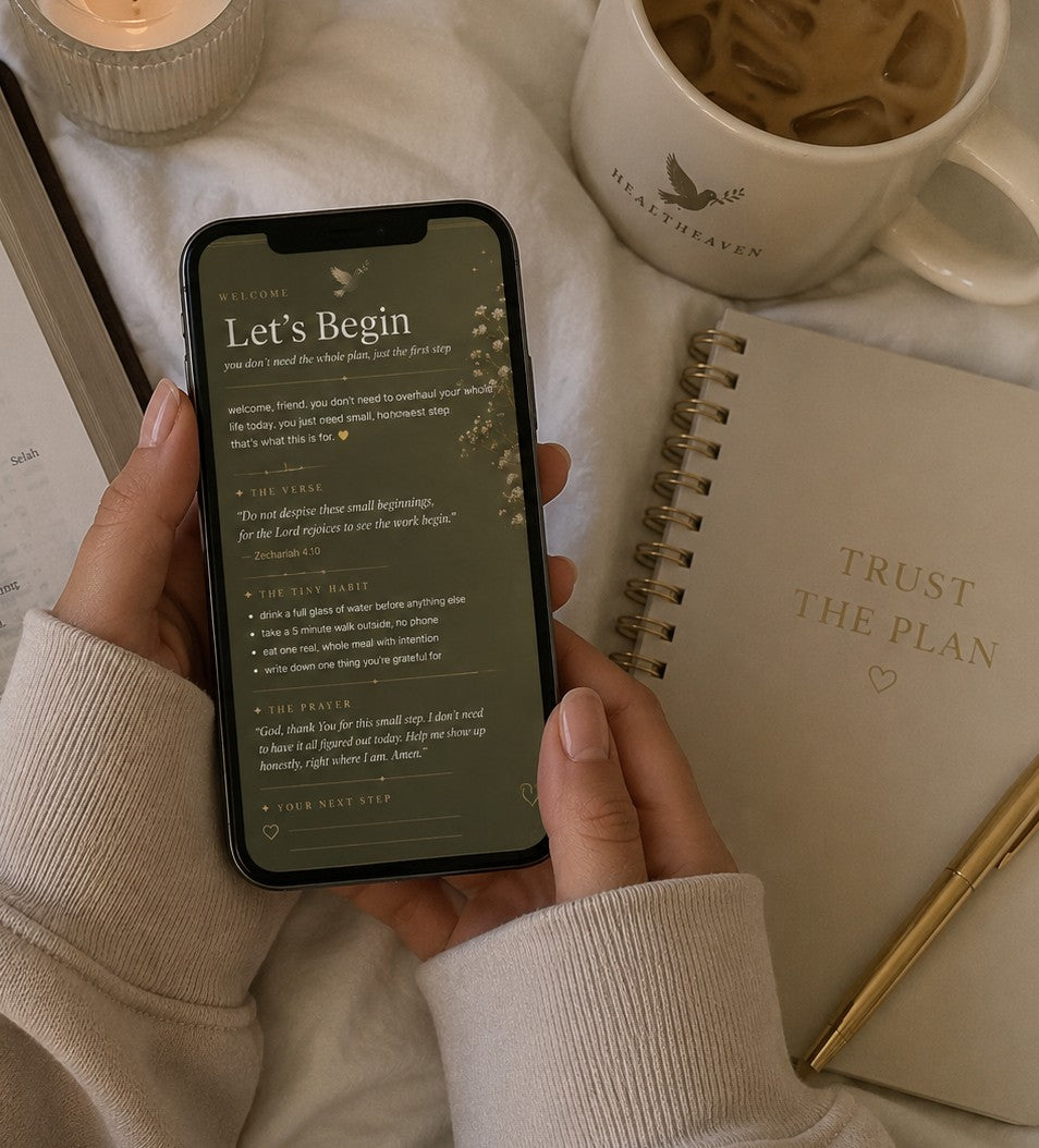 The First Step — A 5-Day Scripture & Wellness Habit Digital Deck