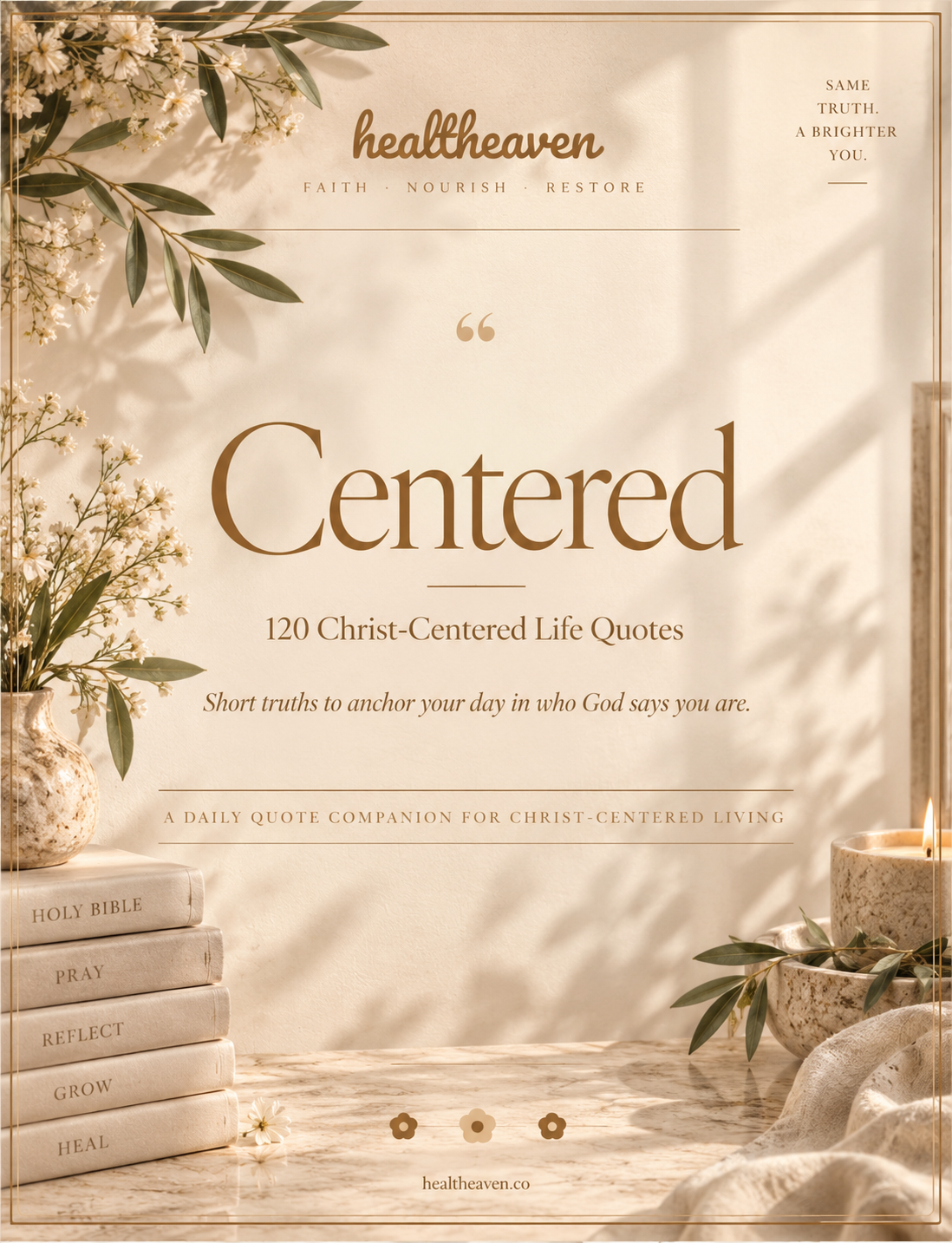 Centered — 120 Christ-Centered Life Quotes (Instant PDF Download)